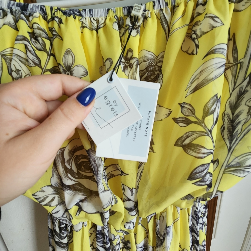 By Egreis Floral Maxi Dress